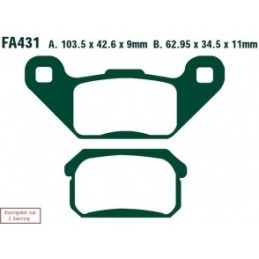 KLOCKI HAM. MOTO. PGO 250...