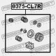 REPERATURKA ZACISKU HONDA CIVIC 95-12, ACCORD 93-08, CR-Z 11- /TYŁ/ HZN-HD-000F 01473SV4000