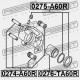 ŚRUBA ZACISKU HAMULCOWEGO NISSAN ARMADA TA60/INFINITI QX56 (JA60) 03-15, FORD EXPLORER 02-10 /KIT, TYŁ/ HZN-NS-054F 441357S025