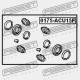 REPERATURKA ZACISKU TOYOTA CAMRY 96-01, LEXUS ES300 96-01, RX300 -03 /PRZÓD/ HZN-TY-009F 447933130