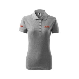 POLO DAMSKIE CIEMNOSZARE Z...