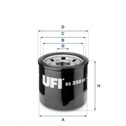 FILTR OLEJU MAZDA METAL NISKI