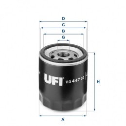 FILTR OLEJU ALFA 145/146 94...