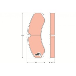 KLOCKI HAM IVECO DAILY 06...