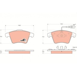 KLOCKI HAM VW TRANSPORTER...
