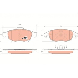 KLOCKI HAM CITROEN BERLINGO...