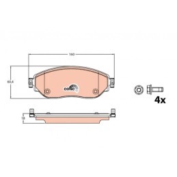KLOCKI HAM RENAULT TRAFIC...