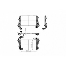 INTERCOOLER ASTRA H 1.7...