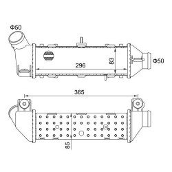 INTERCOOLER CADDY II 1.9...
