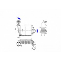 INTERCOOLER VW-PASSAT 00-...