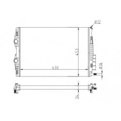 CHŁODNICA MEGANE 2.0DCI 05-...