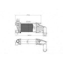 INTERCOOLER ASTRA H 1.7 04-...