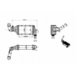 INTERCOOLER ZAFIRA 2.2DTI...